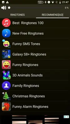 Loud Ringtones android App screenshot 7